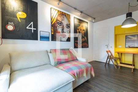 Sala de apartamento à venda com 1 quarto, 44m² em Itaim Bibi, São Paulo