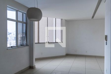 Sala de apartamento à venda com 1 quarto, 85m² em Grajaú, Belo Horizonte