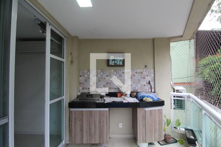 Sala - Varanda de apartamento para alugar com 2 quartos, 71m² em Jacarepaguá, Rio de Janeiro