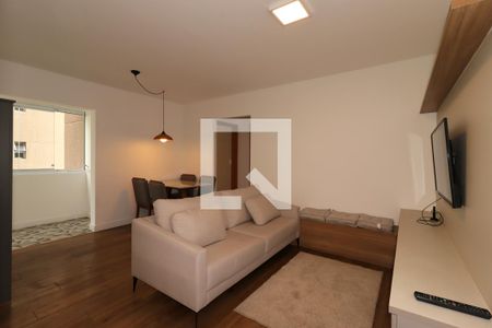 Sala de apartamento para alugar com 2 quartos, 64m² em Jardim Bela Vista, Santo André