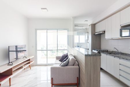 Sala  de apartamento para alugar com 1 quarto, 41m² em Umuarama, Osasco