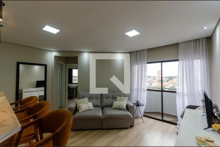 Sala de apartamento à venda com 2 quartos, 50m² em Vila Mangalot, São Paulo