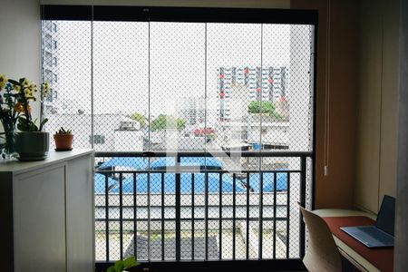 Sacada de apartamento à venda com 1 quarto, 35m² em Mirandópolis, São Paulo