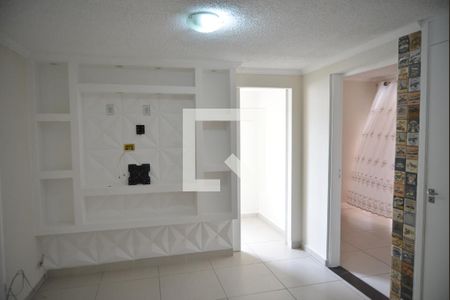 Sala de apartamento para alugar com 2 quartos, 67m² em Vila Lutécia, Santo André