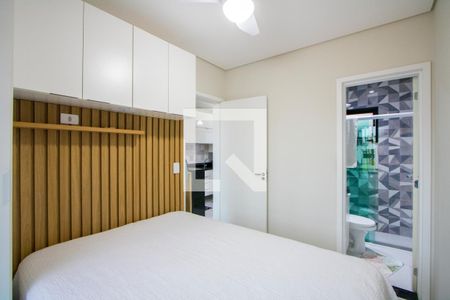 Quarto 1 - Suíte de apartamento à venda com 2 quartos, 50m² em Vila Floresta, Santo André