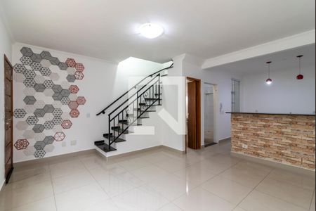 Sala de casa de condomínio para alugar com 2 quartos, 90m² em Lauzane Paulista, São Paulo