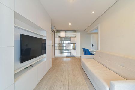 Sala de apartamento à venda com 1 quarto, 49m² em Vila Gertrudes, São Paulo