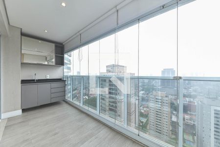 Varanda de apartamento à venda com 1 quarto, 49m² em Vila Gertrudes, São Paulo