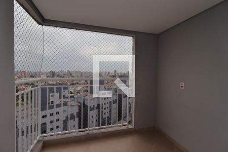 Varanda da Sala de apartamento para alugar com 2 quartos, 56m² em Vila Curuçá, Santo André