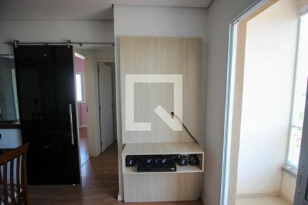 Sala de apartamento para alugar com 2 quartos, 48m² em Wanel Ville, Sorocaba