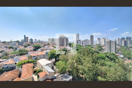 Vista da Sala de apartamento à venda com 2 quartos, 58m² em Vila Romana, São Paulo