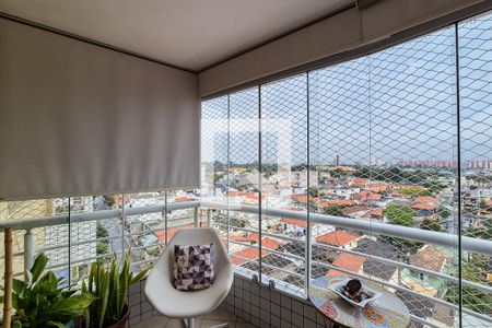 Varanda da Sala de apartamento à venda com 3 quartos, 87m² em Vila Dayse, São Bernardo do Campo