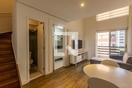 Sala de apartamento para alugar com 1 quarto, 44m² em Vila Uberabinha, São Paulo