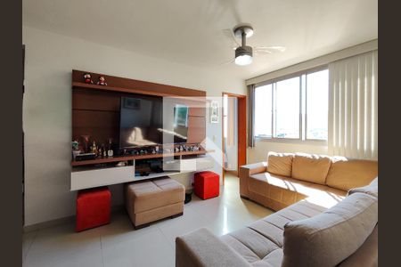 Sala de apartamento à venda com 2 quartos, 63m² em Rio Comprido, Rio de Janeiro