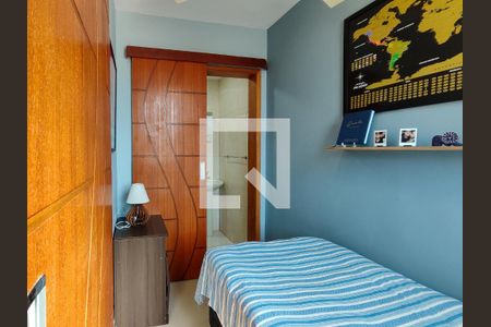 Quarto de Serviço de apartamento à venda com 2 quartos, 63m² em Rio Comprido, Rio de Janeiro