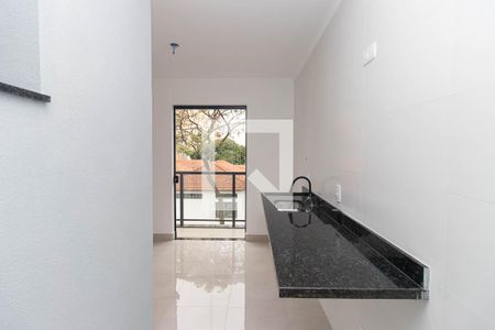 Cozinha e Área de Serviço de apartamento para alugar com 2 quartos, 46m² em Carandiru, São Paulo
