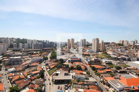 Vista da Varanda da Sala e Cozinha de apartamento para alugar com 2 quartos, 36m² em Vila Plana, São Paulo