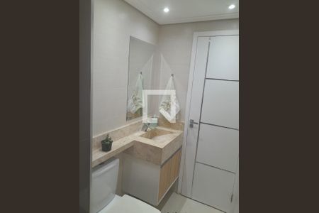 Banheiro de apartamento à venda com 3 quartos, 67m² em Utinga, Santo André