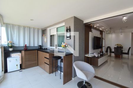 Sala - Varanda de apartamento para alugar com 3 quartos, 85m² em Barra da Tijuca, Rio de Janeiro