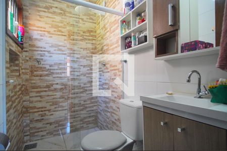 Banheiro de casa à venda com 1 quarto, 42m² em São Jorge, Novo Hamburgo