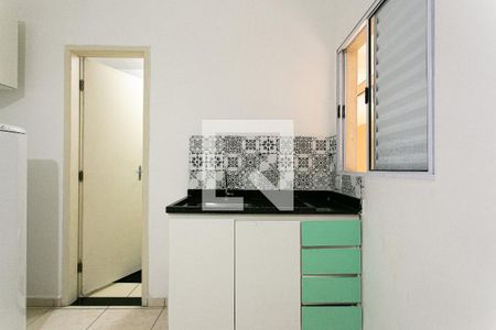Cozinha de kitnet/studio para alugar com 1 quarto, 20m² em Vila Prudente, São Paulo