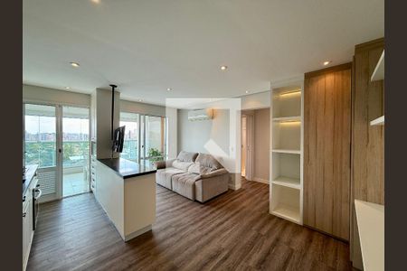 Sala de apartamento para alugar com 2 quartos, 68m² em Campo Belo, São Paulo