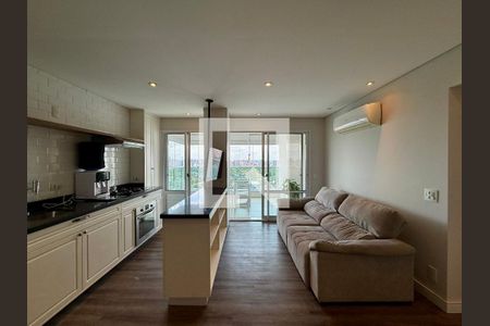 Sala de apartamento para alugar com 2 quartos, 68m² em Campo Belo, São Paulo