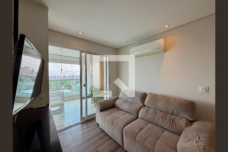 Sala  de apartamento para alugar com 2 quartos, 68m² em Campo Belo, São Paulo