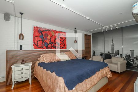 Quarto Suíte / Mesanino de apartamento para alugar com 1 quarto, 104m² em Moinhos de Vento, Porto Alegre