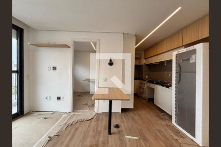 Sala/Cozinha de apartamento para alugar com 2 quartos, 39m² em Vila Olímpia, São Paulo