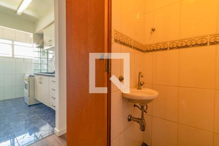 Lavabo de apartamento para alugar com 1 quarto, 54m² em Vila Clementino, São Paulo