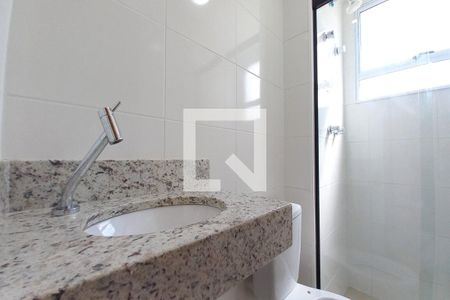 Banheiro de apartamento à venda com 2 quartos, 54m² em Residencial Villa Garden, Campinas