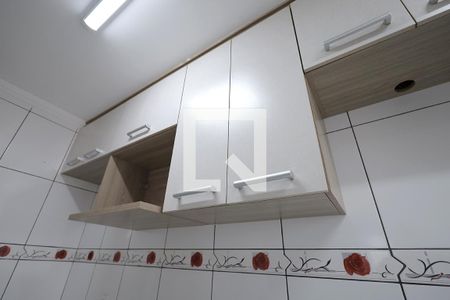 Cozinha de apartamento para alugar com 2 quartos, 45m² em Parque Sao Vicente, Santo André
