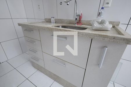 Cozinha de apartamento para alugar com 2 quartos, 45m² em Parque Sao Vicente, Santo André