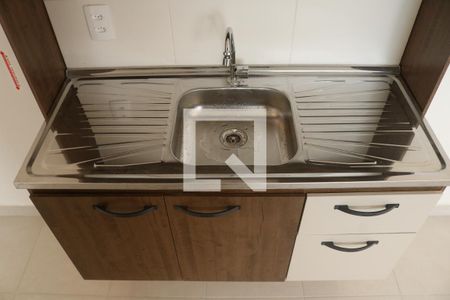 Sala/Cozinha de apartamento para alugar com 2 quartos, 36m² em Várzea da Barra Funda, São Paulo