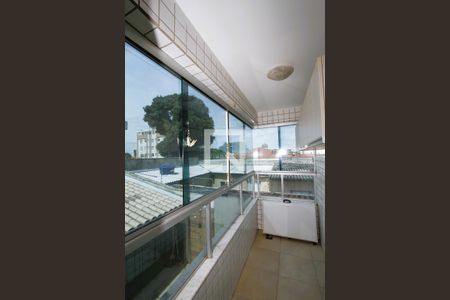 Varanda da Sala de apartamento para alugar com 3 quartos, 80m² em Padre Eustáquio, Belo Horizonte