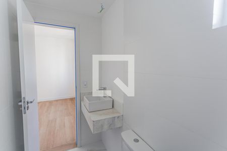 Banheiro da Suíte de apartamento à venda com 2 quartos, 56m² em São José, Belo Horizonte