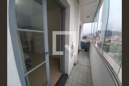 Varanda do Quarto 1 de apartamento para alugar com 2 quartos, 68m² em Centro, São Vicente