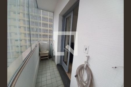 Varanda de apartamento para alugar com 2 quartos, 68m² em Centro, São Vicente