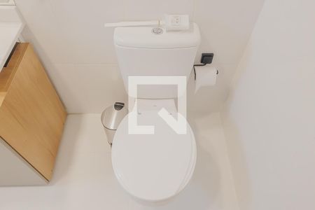 Banheiro de kitnet/studio à venda com 1 quarto, 32m² em Perdizes, São Paulo