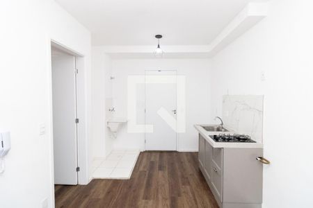 Sala/Cozinha de apartamento para alugar com 1 quarto, 29m² em Parque Vitoria, São Paulo