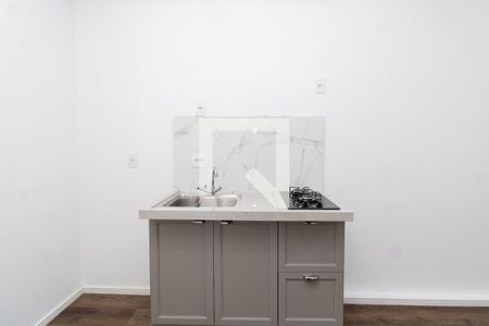 Sala/Cozinha de apartamento para alugar com 1 quarto, 29m² em Parque Vitoria, São Paulo