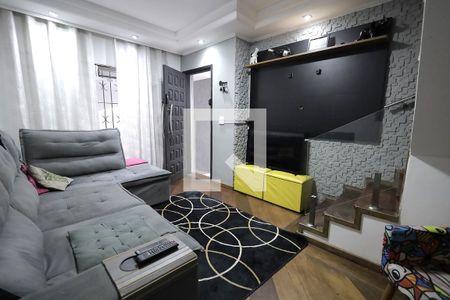 Sala de casa à venda com 3 quartos, 159m² em Parque João Ramalho, Santo André