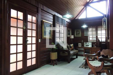 Sala de casa de condomínio à venda com 3 quartos, 154m² em Taquara, Rio de Janeiro