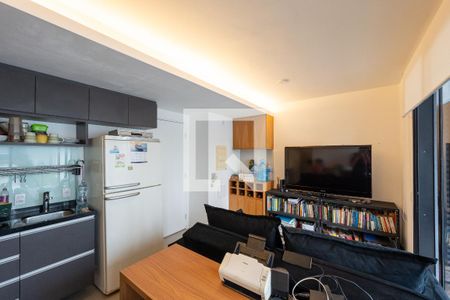 Sala de apartamento à venda com 1 quarto, 40m² em Vila Monte Alegre, São Paulo
