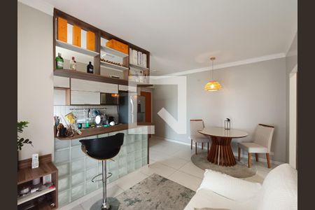 Sala/cozinha de apartamento à venda com 1 quarto, 40m² em Vila da Saúde, São Paulo
