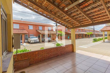 Vista da Sala de casa de condomínio à venda com 2 quartos, 80m² em Rio Branco, Canoas