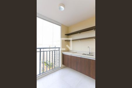 Varanda Gourmet de apartamento à venda com 3 quartos, 72m² em Vila Polopoli, São Paulo
