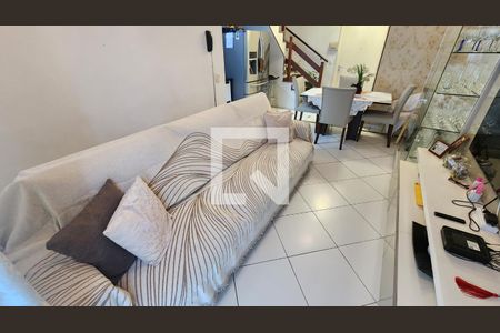 Sala de apartamento para alugar com 1 quarto, 85m² em Gonzaga, Santos