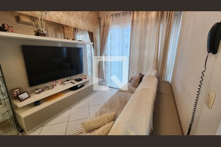 Sala de apartamento para alugar com 1 quarto, 85m² em Gonzaga, Santos